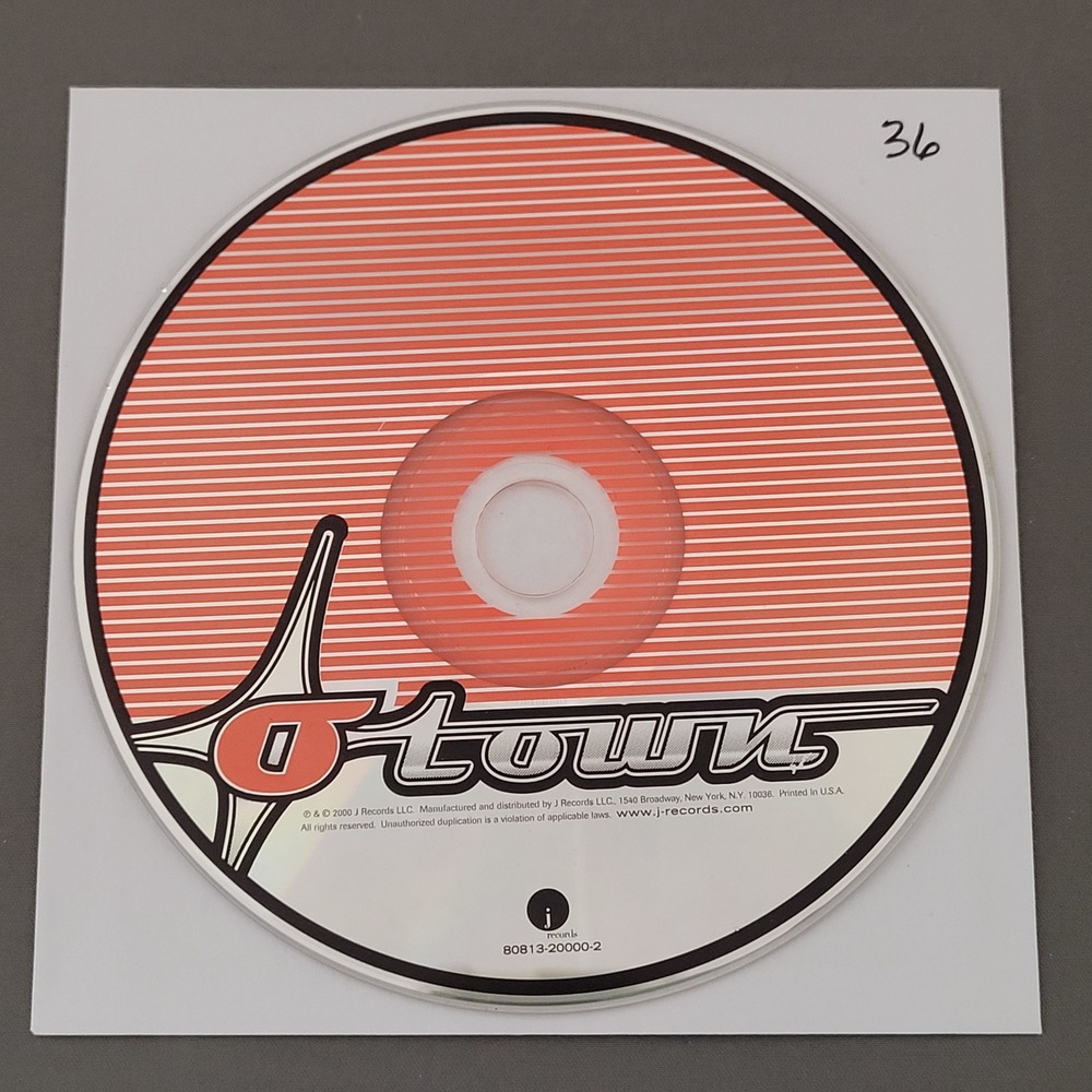 O-Town by O-Town (CD, 2000) Pop Boy Band - DISC ONLY